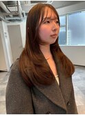ナチュラルカラー×韓国風レイヤー　町田　髪質改善