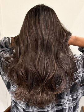 ジルブラン 土浦(JIL BLAN) ハイライトバレイヤージュダブルカラーケアブリーチ20代30代