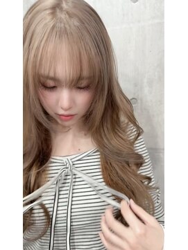 ダメージを最小限にしながら明るくしていく可愛く♪♪