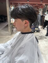 アンジェ(ange) フェザーパーマ/毛流れパーマ/センターパート(加藤玲)