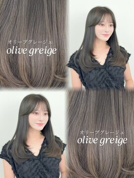 アマトウキョウ アユンチェ(AMA TOKYO×AYUNCHE) オリーブグレージュ