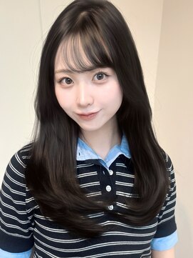 マインバイアフロートギンザ(MYNE by AFLOAT GINZA) レイヤーカット/前髪/顔周り/グレージュ