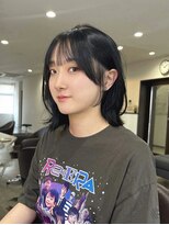 ヴィヴカウンター(VIVE counter)&nbsp;ダークグレージュ、シースルー前髪