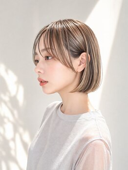 リズム(Lism)の写真/【当日予約◎】オーガニック×ナチュラルグレーカバーで透明感UP♪自然に白髪をぼかしてプラスに変える！