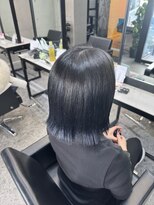 パヌポン(PANUPON) グレーハイライトバレイヤージュケアブリーチダブルカラー