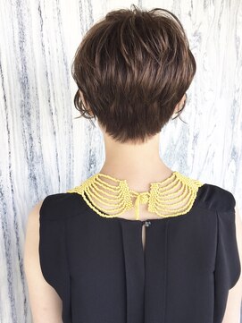 ランベリー(LANVERY) 【LANVERY】大人可愛いミニマムショート[表参道/髪質改善/美髪]