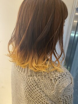 ヘアーメイクチック(HAIR MAKE CHiC) イエローブラウン