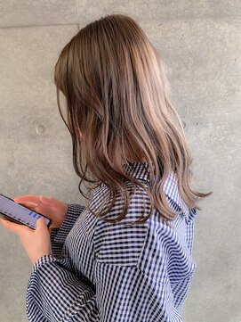 ヴェルダ 池袋店(verda) 【verda】ブリーチなしダブルカラーショコラグレージュ＊fukuda