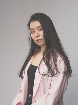 キコエル 三軒茶屋(kikoeru) かきあげくびれダークアッシュゆるふわ巻き