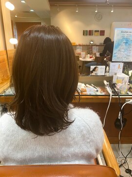 テトラ バイ ネオリーブ 横浜西口店(tetra by neolive) ウォームベージュカラー♪