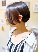 【morio池袋】綺麗でかっこいい黒髪ショート♪