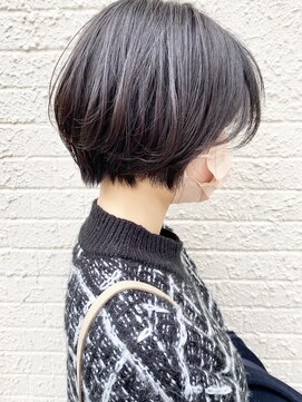 モリオ フロム ロンドン 成増店 【morio成増/玉井】暗髪 ショートボブ