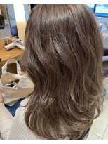 ネオリーブニコ 大井町店(Neolive Nico)&nbsp;白髪ぼかしハイライト　髪質改善カラー