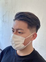 アナザーワールド(ANOTHER WORLD)&nbsp;七三フェードスタイル