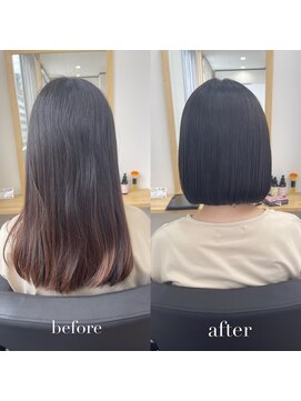 リアン 四条大宮店(Lien) 『髪質改善』ストレートエステ（縮毛矯正）（リタッチ可）