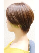 アフラワーヘア(a FLower HAIR) ハンサムショート☆ライムグリーン