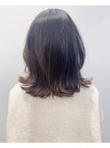 【松戸　石山】外ハネミディアム　顔周りレイヤー