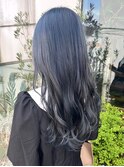 ダブルカラーブルーベージュカラーケアブリーチハイトーンカラー