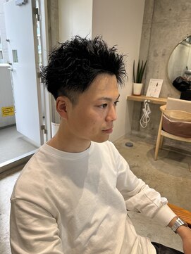 ガーデン オオタカノモリ(garden otakanomori) スパイキーショート/爽やか黒髪ショート/ツーブロック