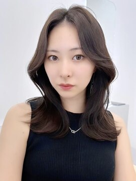 キャプチャー 橋本(Capture) かきあげ前髪、くびれレイヤー。韓国ヘアはCapture橋本へ♪