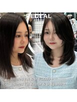 レディアル 渋谷(REDEAL)&nbsp;ワンホンヘア/韓国ヘア/前髪[レイヤーカット/渋谷]