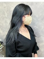 シオ ヘアー デザイン(Sio. hair design)&nbsp;インナーカラー blue violet