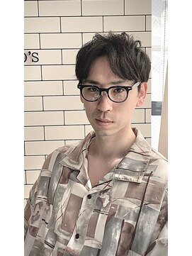 オールデイハローズ(ALL DAY HELLO'S) 30代大人カジュアルモテショート【河原町】ビジネスパーマ