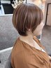 【似合わせカット】小顔デザインカット+ 1step髪質改善tr ¥4400