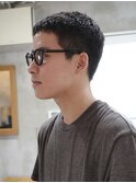 前髪下ろしのベリーショート/似合わせメンズカット
