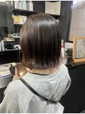 切りっぱなしボブ