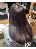 透明感抜群♪20代30代ダブルカラーブリーチグレージュアッシュ
