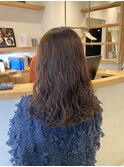 ふわふわウェーブパーマ