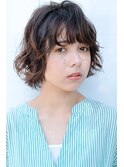 原宿レイヤーボブウェーブヘアウェーブパーマ20代30代40代50代