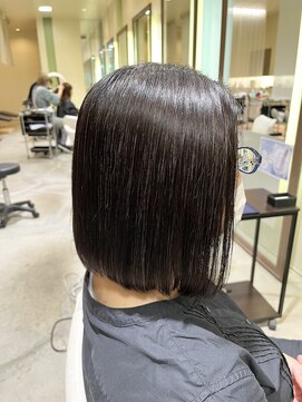 ブランシェ 高蔵寺店(BRANCHE) ◇縮毛矯正◇乾かしただけで内に入るボブ【北川】