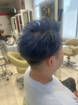 ビス ヘア アンド ビューティー 西新井店(Vis Hair&Beauty) 爽やかメンズ☆無造作ツーブロックマッシュアッシュカラー