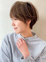 ロンドエニカ 大宮(Lond enika)&nbsp;ショート/ハイライトカラー/白髪/白髪ぼかし/くびれヘア/大宮