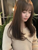 ローレン(LOREN)&nbsp;くびれヘア/アプリコットオレンジ/ハイライトカラー/栄/名古屋