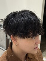 バース 梅田中崎町店(BIRTH)&nbsp;シャドーパーマ無造作パーマ刈り上げ