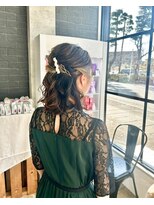 ニド(2do)&nbsp;おしゃれハーフアップ