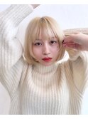 シアーボブ×似合わせバング