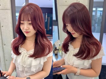 プリュム(plumu.)の写真/《plumu.で叶える"韓国艶×透明感"カラー！》韓国美人のような憧れの艶髪をGET★SNS映え間違いなし！