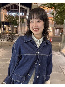 ジュリエッタ(giulietta) ウルフパーマ　ミディアムパーマ