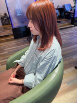 ヘアースパリゾート リアン 燕三条店(Lien)&nbsp;オレンジブラウン_