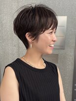 ロビー 青山(ROBBY) 耳出しショート/大人ショート/30代/40代/50代