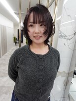 エトワール(ETOILE)&nbsp;レイヤーボブ/フェイスレイヤー/暗髪カラー