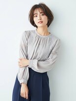 ネオリーブアイム 横浜西口店(Neolive aim)&nbsp;ワンカールボブ/小顔/ベージュ/レイヤー/韓国/ショートボブ/sk25