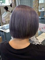 アウラ(AURA)&nbsp;盛岡駅ハイトーンカラーブリーチデザインカラーブロンドレイヤー