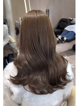 ジル(JILL) 【館林ワンホンヘア】ヘーゼルベージュ×艶髪レイヤー
