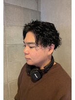 ワンワンオー バーバーショップ コンチネンタル(@110 BARBER SHOP continental)&nbsp;スパイラルパーマ