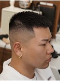 ハイスキンフェードクロップスタイル